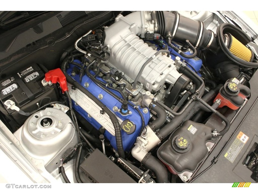 2012 Ford Mustang Shelby GT500 SVT Performance Package Convertible 5.4 Liter Supercharged DOHC 32-Valve Ti-VCT V8 Engine Photo #66270970