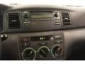 2004 Toyota Corolla Black Interior Controls Photo
