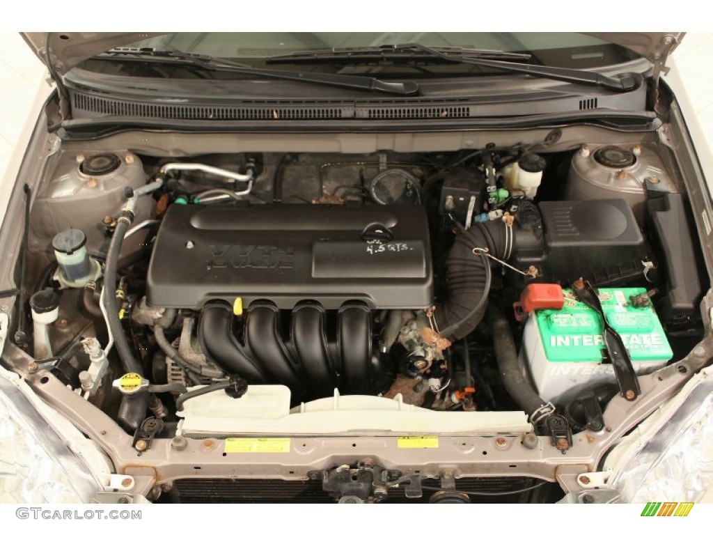 2004 Toyota Corolla S 1.8 Liter DOHC 16-Valve VVT-i 4 Cylinder Engine Photo #66271039