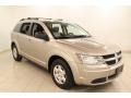 Light Sandstone Metallic 2009 Dodge Journey SE