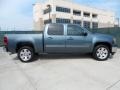 2008 Stealth Gray Metallic GMC Sierra 1500 SLE Crew Cab  photo #2
