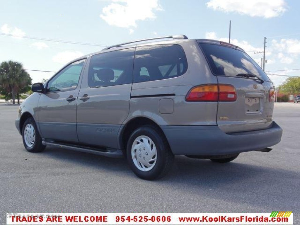 1999 Sienna CE - Sable Pearl / Oak Beige photo #5