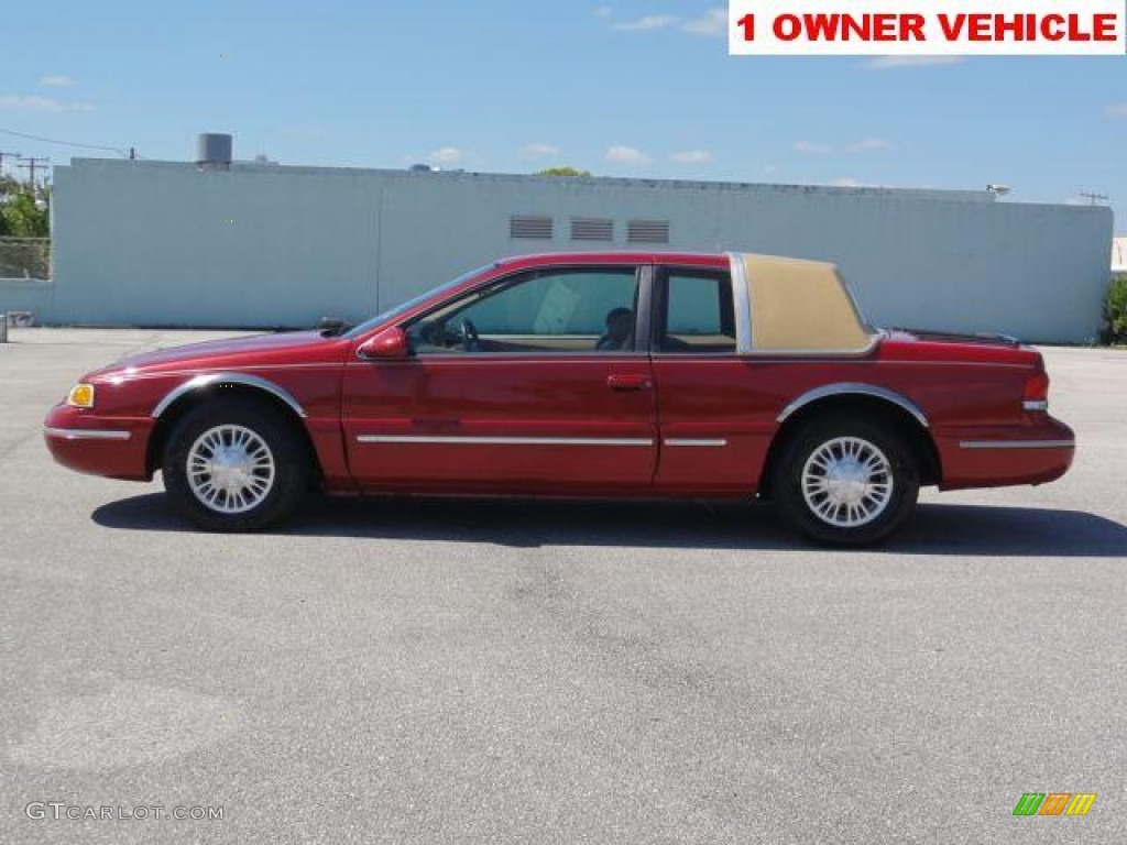 Laser Red Tinted Metallic 1996 Mercury Cougar XR7 Exterior Photo #66274545