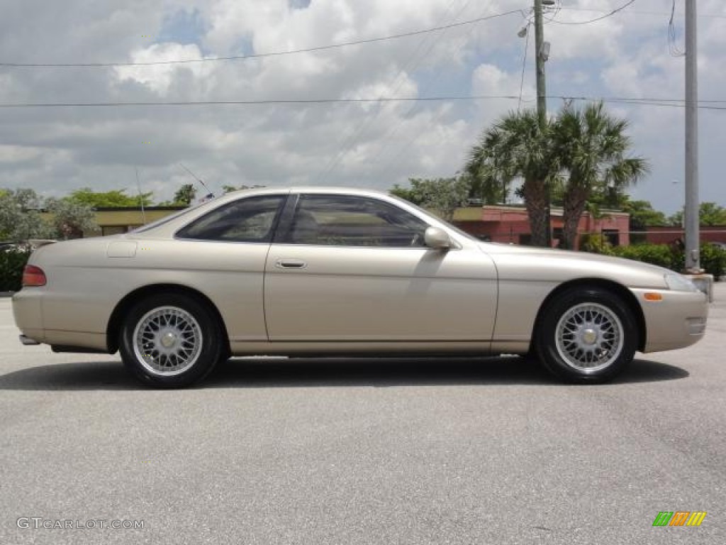 1995 SC 400 - Sandstone Beige Metallic / Ivory photo #2