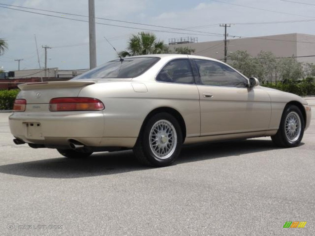 1995 SC 400 - Sandstone Beige Metallic / Ivory photo #3