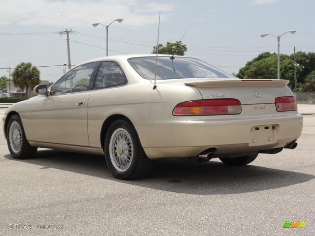 1995 SC 400 - Sandstone Beige Metallic / Ivory photo #5