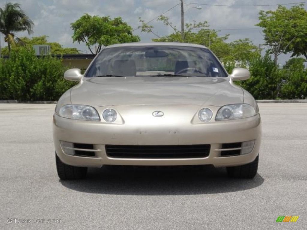 1995 SC 400 - Sandstone Beige Metallic / Ivory photo #8