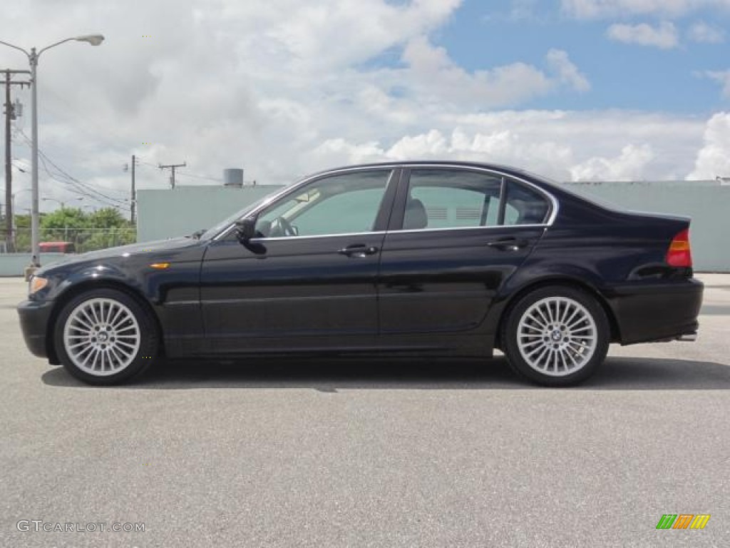 Jet Black 2002 BMW 3 Series 330i Sedan Exterior Photo #66275871