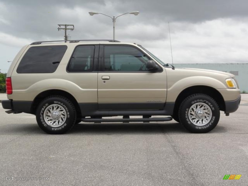 Harvest Gold Metallic 2001 Ford Explorer Sport Exterior Photo #66276198