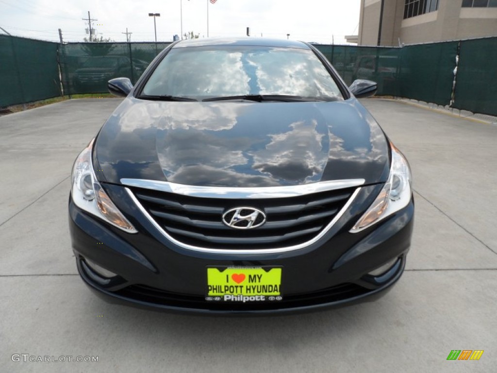 2013 Sonata GLS - Pacific Blue Pearl / Gray photo #8