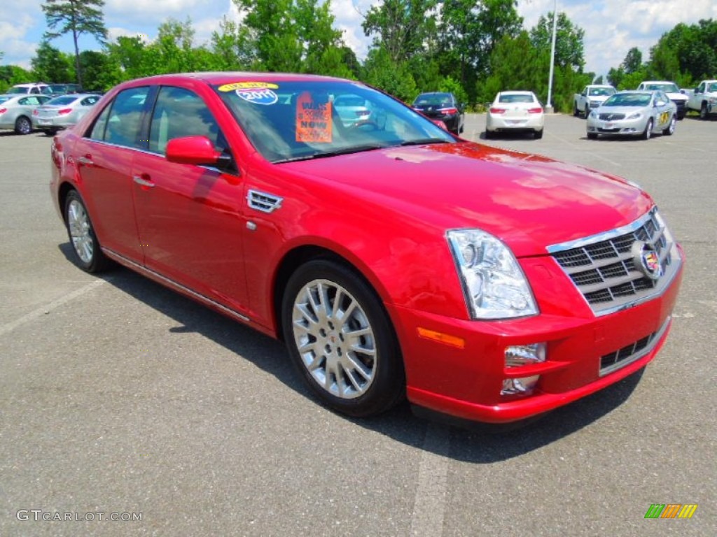 2011 STS V6 Premium - Crystal Red Tintcoat / Ebony photo #2