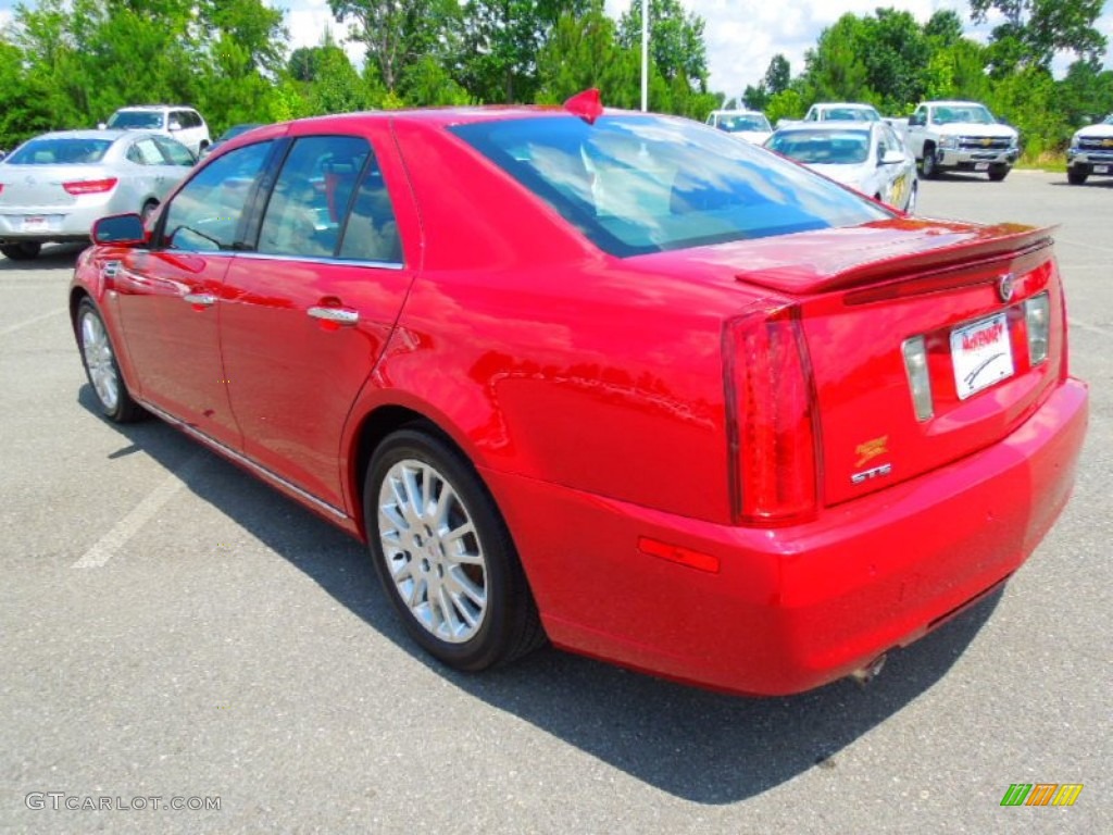 2011 STS V6 Premium - Crystal Red Tintcoat / Ebony photo #4