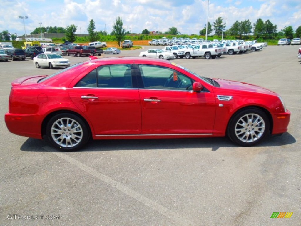 2011 STS V6 Premium - Crystal Red Tintcoat / Ebony photo #6