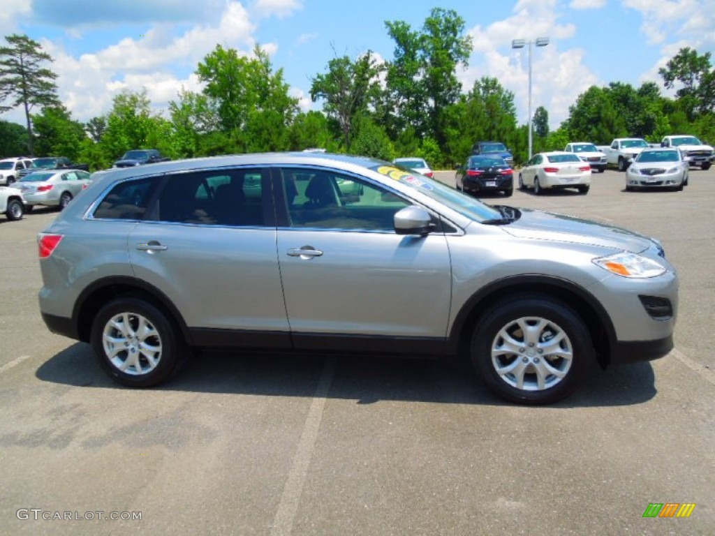 Liquid Silver Meatllic 2012 Mazda CX-9 Sport Exterior Photo #66276633