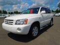 Super White 2001 Toyota Highlander Limited 4WD