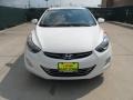 2013 Shimmering White Hyundai Elantra Limited  photo #8