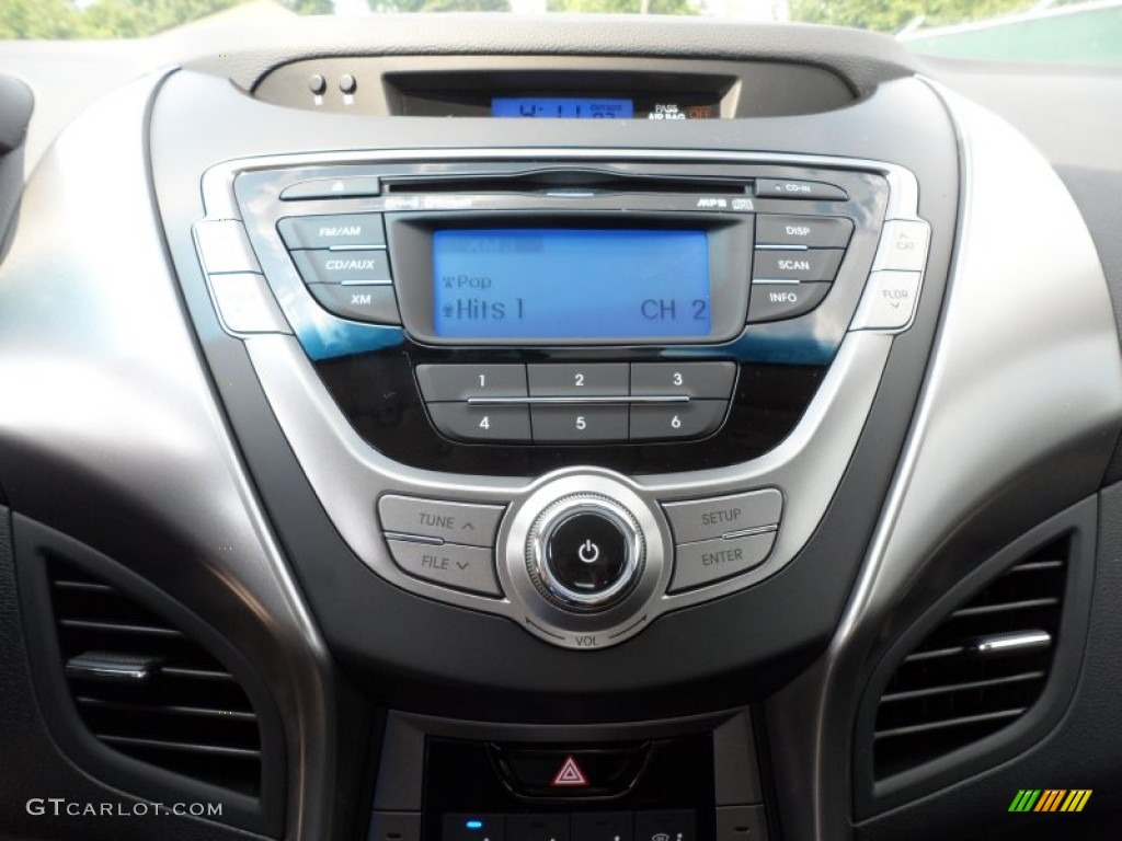 2013 Elantra Limited - Shimmering White / Black photo #30