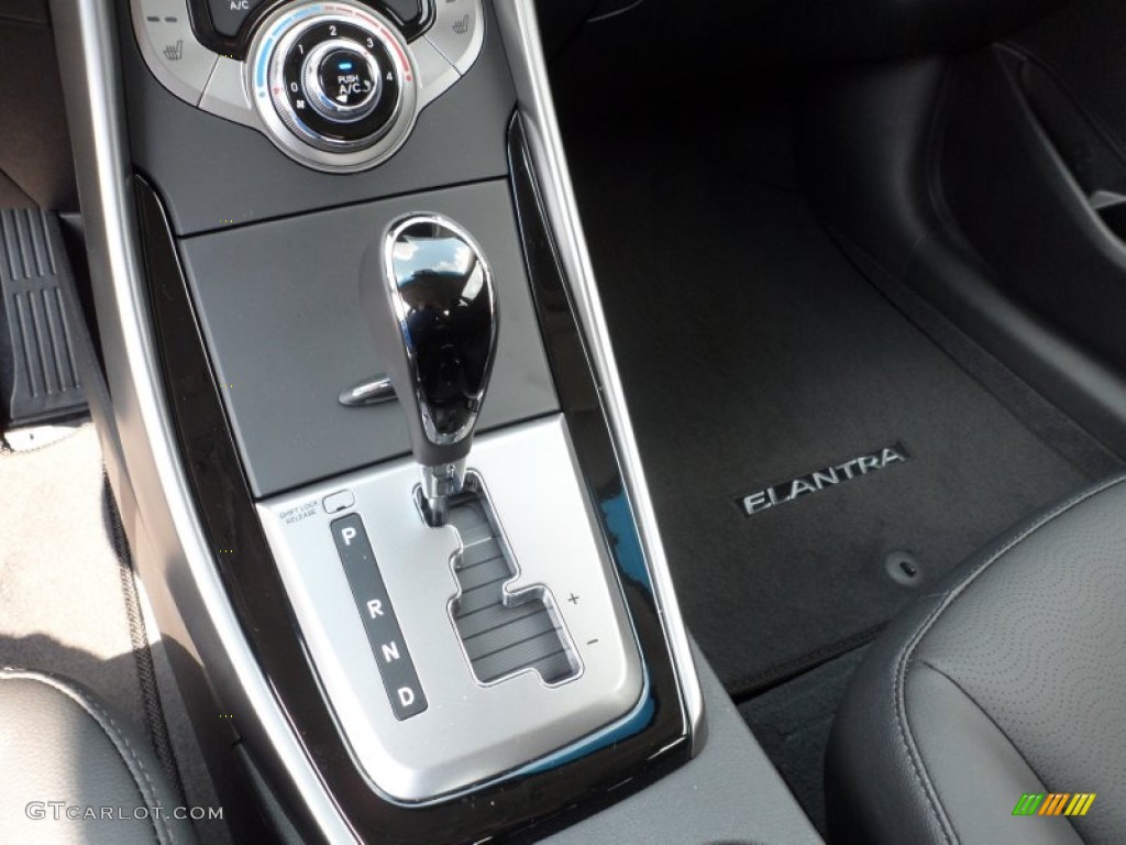 2013 Elantra Limited - Shimmering White / Black photo #32