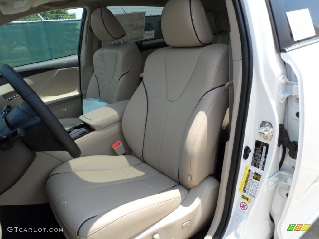 Ivory Interior 2012 Toyota Venza Limited Photo #66278238