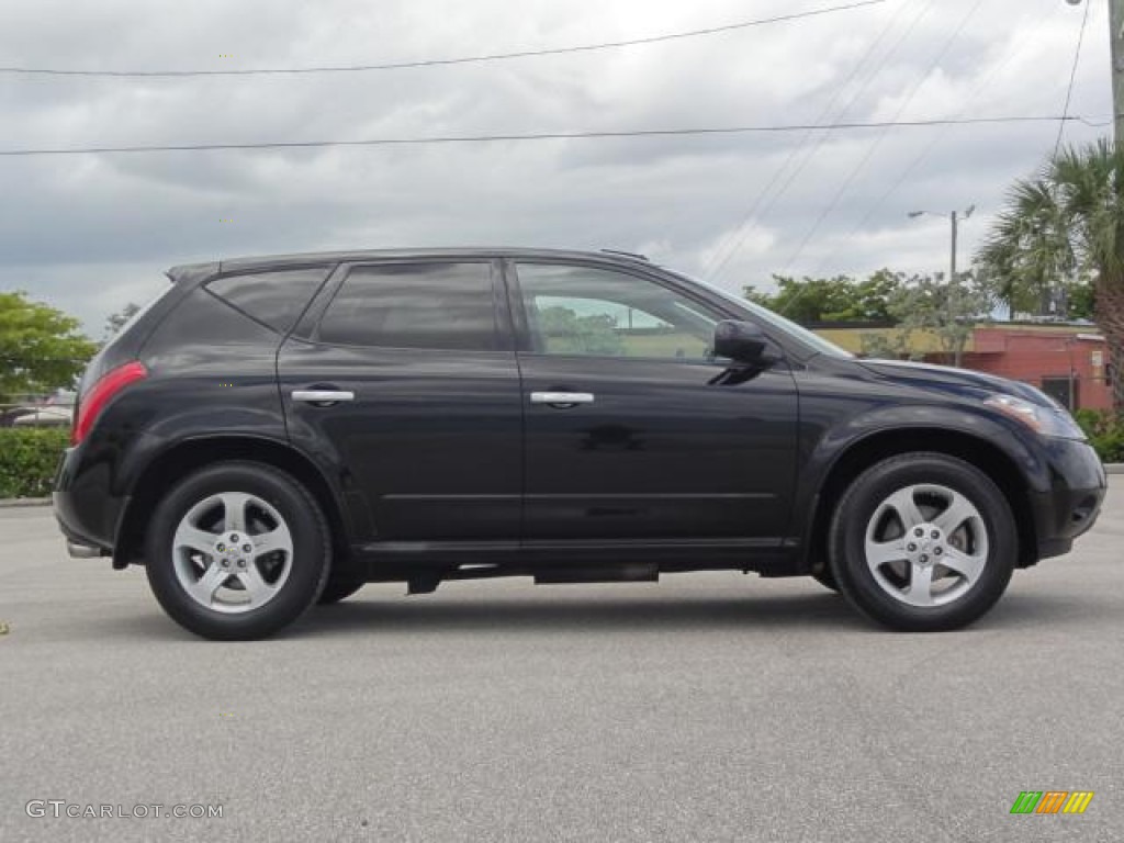 2005 Murano SE - Super Black / Charcoal photo #2