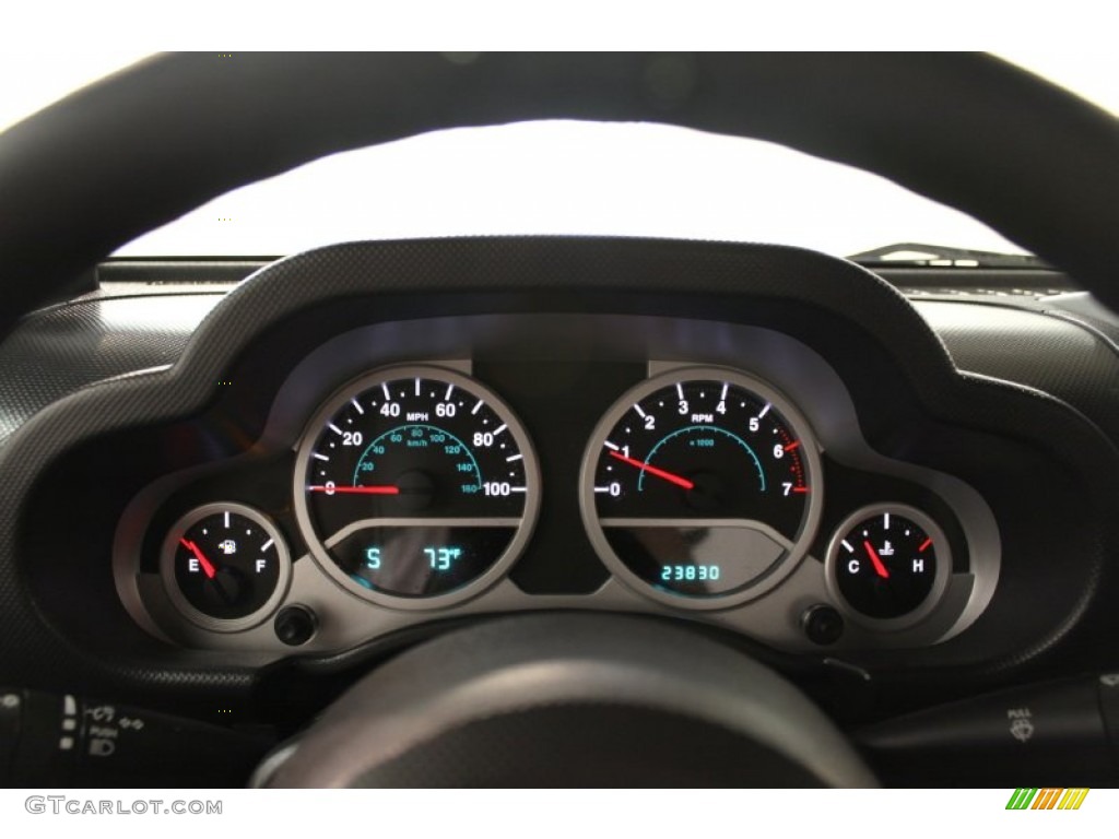2010 Jeep Wrangler Sport 4x4 Gauges Photo #66279564