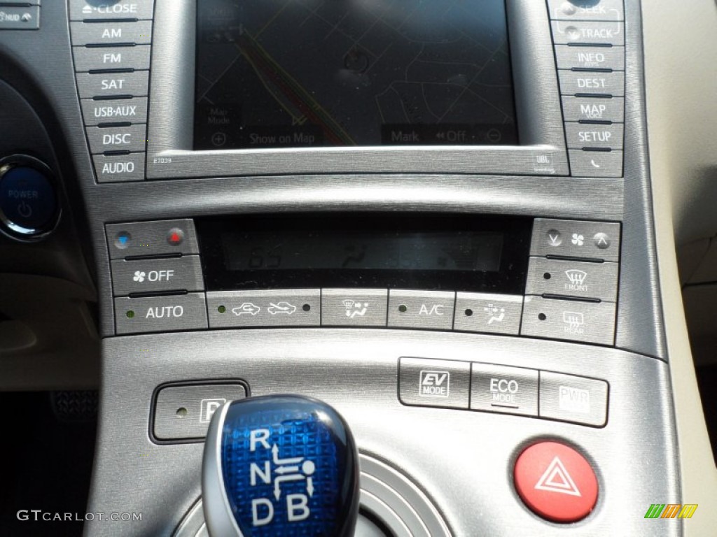 2012 Toyota Prius 3rd Gen Five Hybrid Controls Photo #66279627
