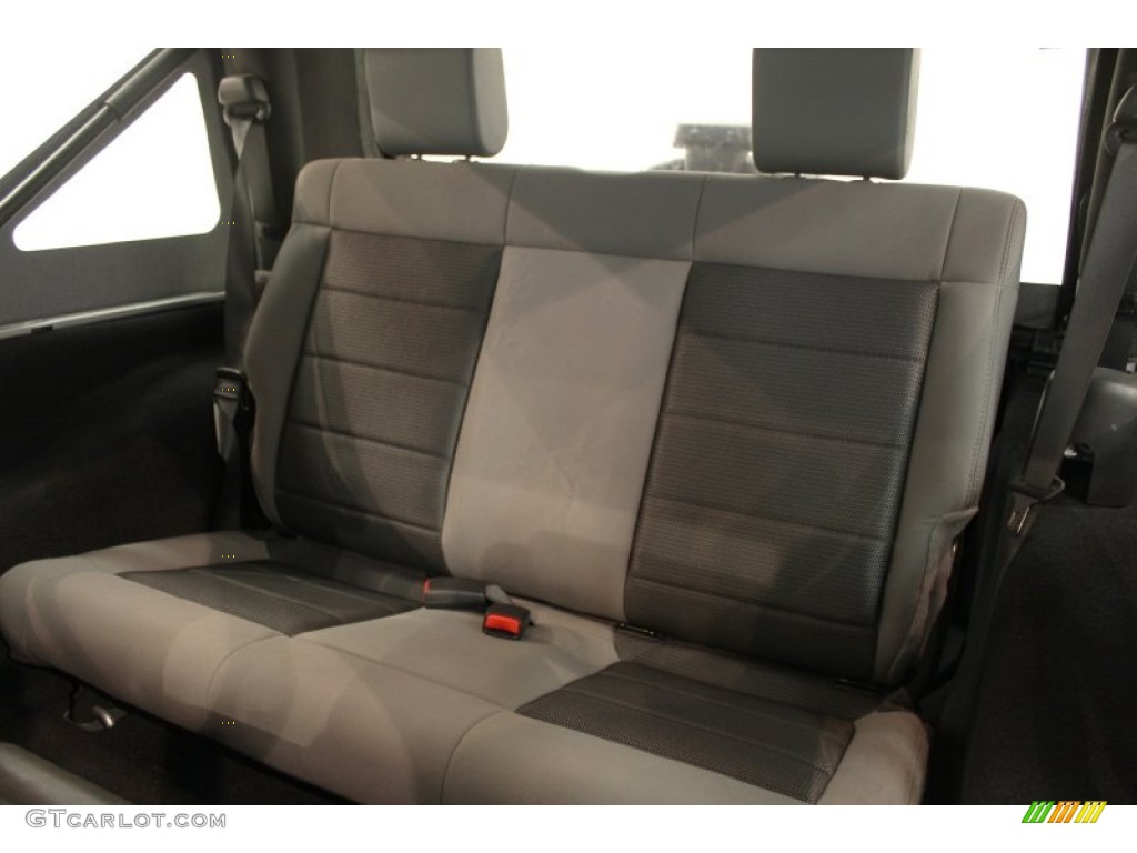 2010 Jeep Wrangler Sport 4x4 Rear Seat Photo #66279747