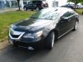 Crystal Black Pearl - RL 3.7 AWD Sedan Photo No. 2