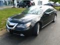 2009 Crystal Black Pearl Acura RL 3.7 AWD Sedan  photo #2