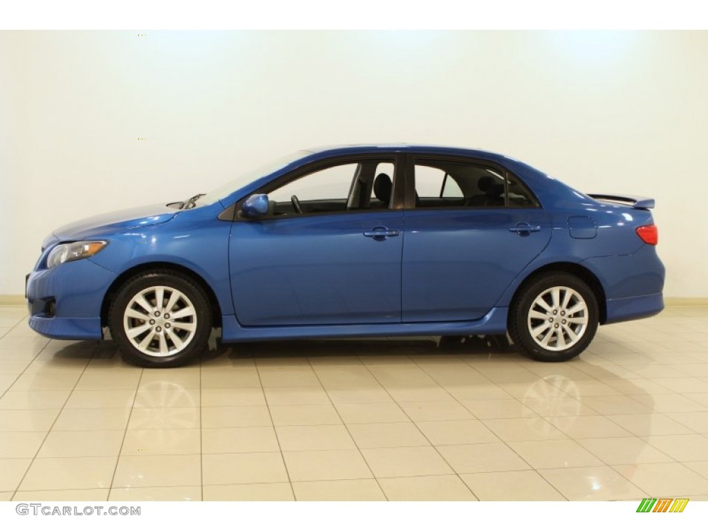 Blue Streak Metallic 2010 Toyota Corolla S Exterior Photo #66280563