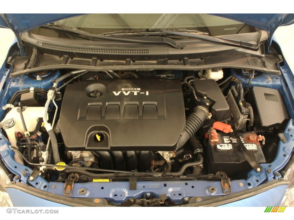 2010 Toyota Corolla S 1.8 Liter DOHC 16-Valve Dual VVT-i 4 Cylinder Engine Photo #66280674