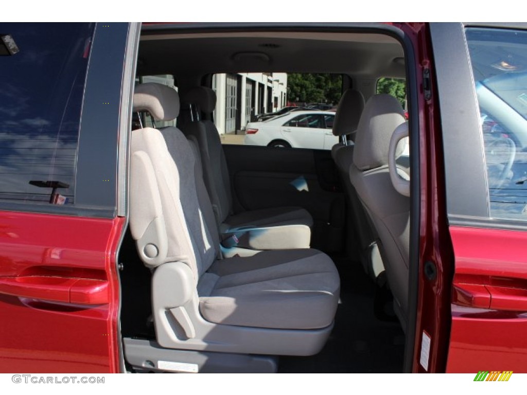 2010 Sedona LX - Claret Red / Gray photo #16