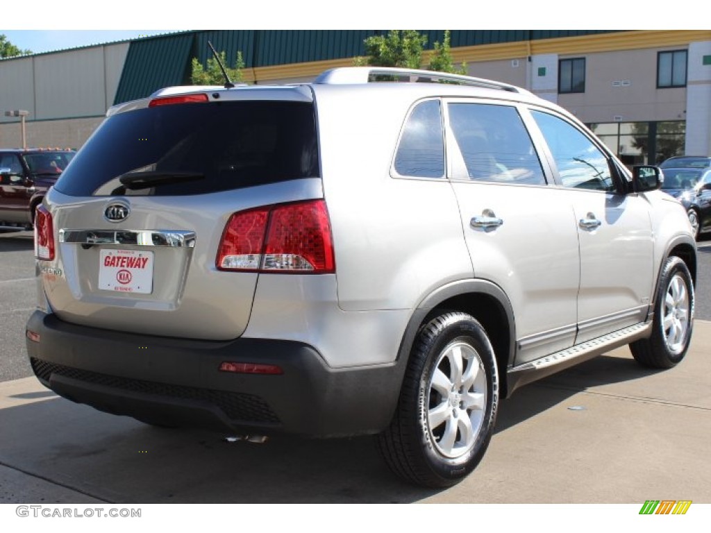 2012 Sorento LX AWD - Titanium Silver / Beige photo #5