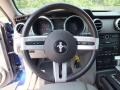 2006 Ford Mustang Light Graphite Interior Steering Wheel Photo