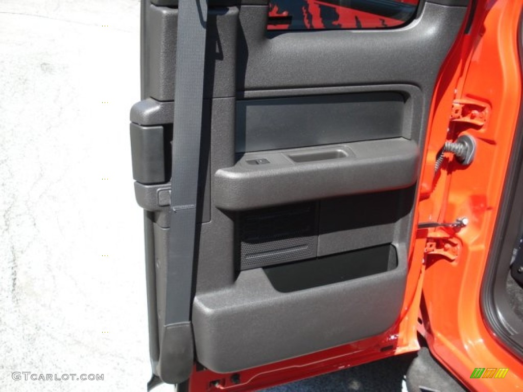 2010 F150 SVT Raptor SuperCab 4x4 - Molten Orange Tri Coat / Raptor Black photo #19