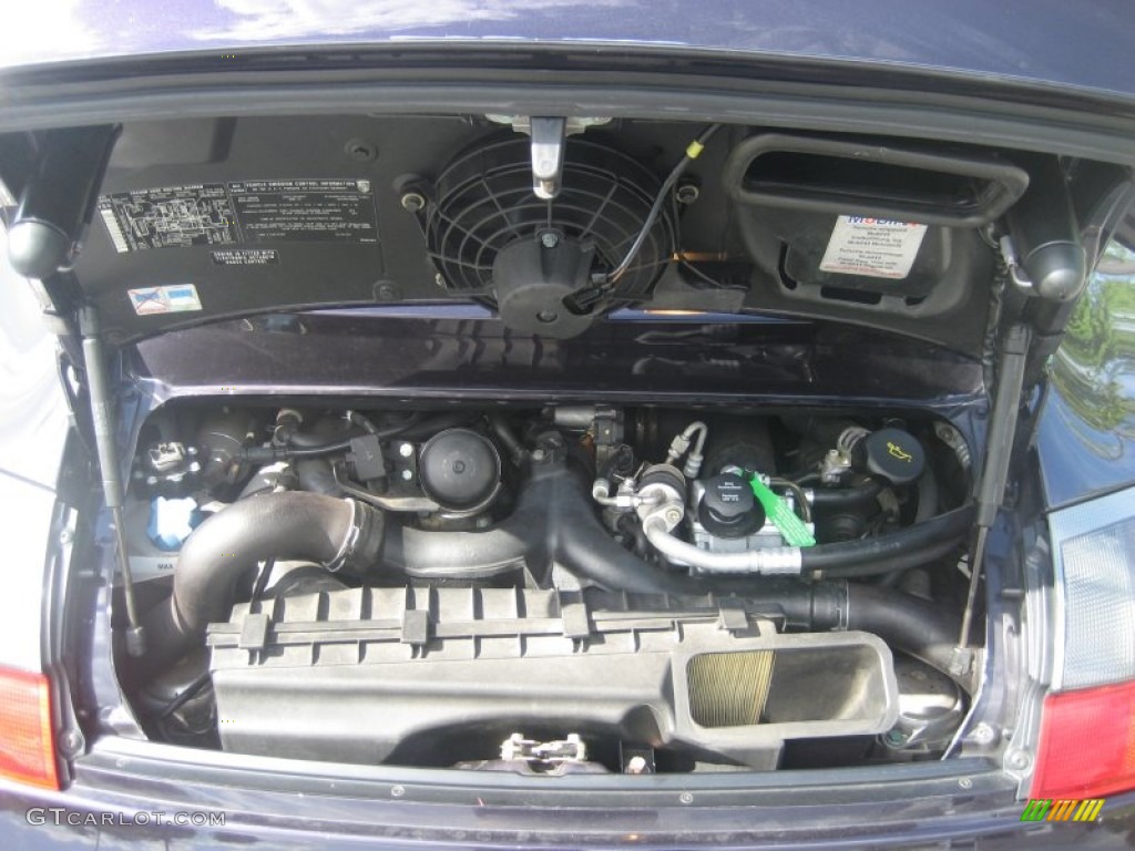 2002 Porsche 911 Turbo Coupe 3.6 Liter Twin-Turbocharged DOHC 24V VarioCam Flat 6 Cylinder Engine Photo #66286026