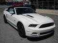 Performance White 2013 Ford Mustang GT/CS California Special Convertible Exterior