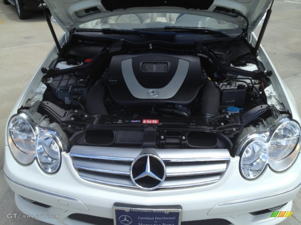 2009 Mercedes-Benz CLK 350 Cabriolet 3.5 Liter DOHC 24-Valve VVT V6 Engine Photo #66286701