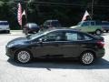 2012 Tuxedo Black Metallic Ford Focus Titanium Sedan  photo #5