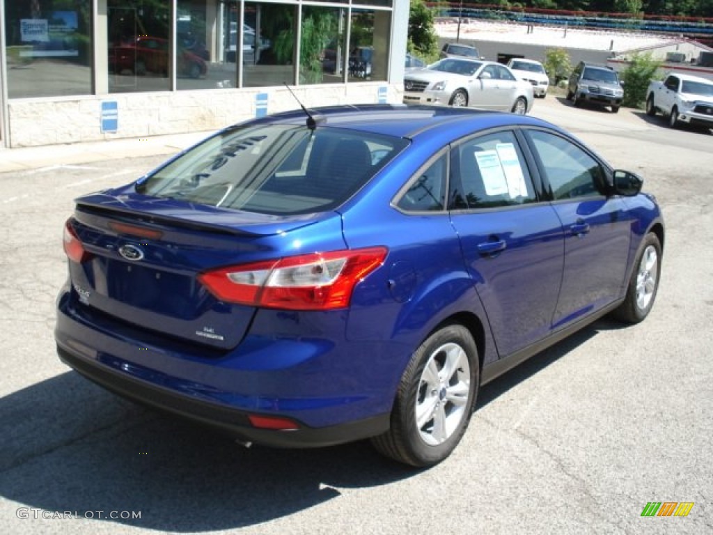Sonic Blue Metallic 2012 Ford Focus SE Sport Sedan Exterior Photo #66287388