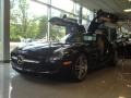 Obsidian Black Metallic 2012 Mercedes-Benz SLS AMG
