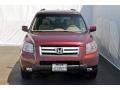 2008 Dark Cherry Pearl Honda Pilot EX-L  photo #7