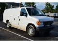 Oxford White 2005 Ford E Series Van E350 Super Duty Commercial