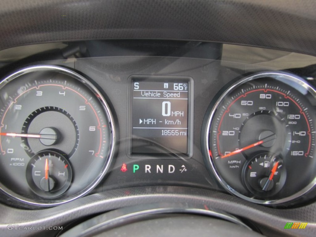 2011 Dodge Charger R/T Plus AWD Gauges Photo #66289338