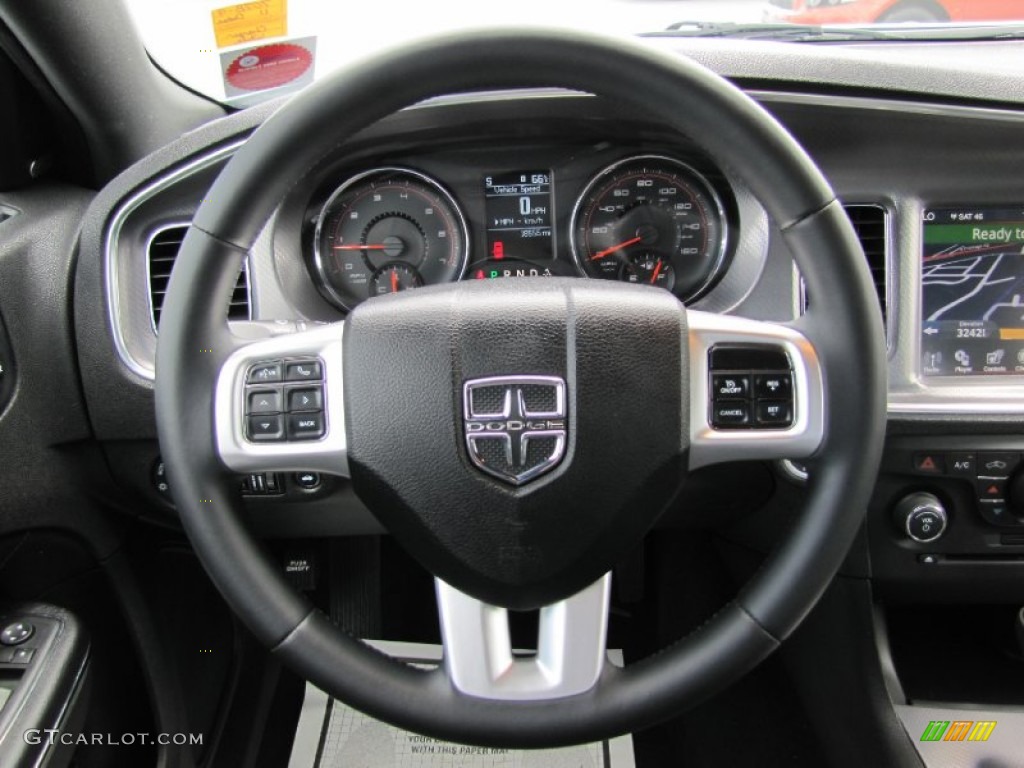 2011 Dodge Charger R/T Plus AWD Steering Wheel Photos