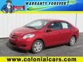 2008 Barcelona Red Pearl Toyota Yaris Sedan #66273616