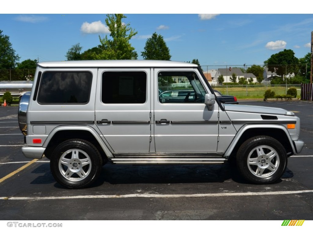 Brilliant Silver Metallic 2004 Mercedes-Benz G 500 Exterior Photo #66289446