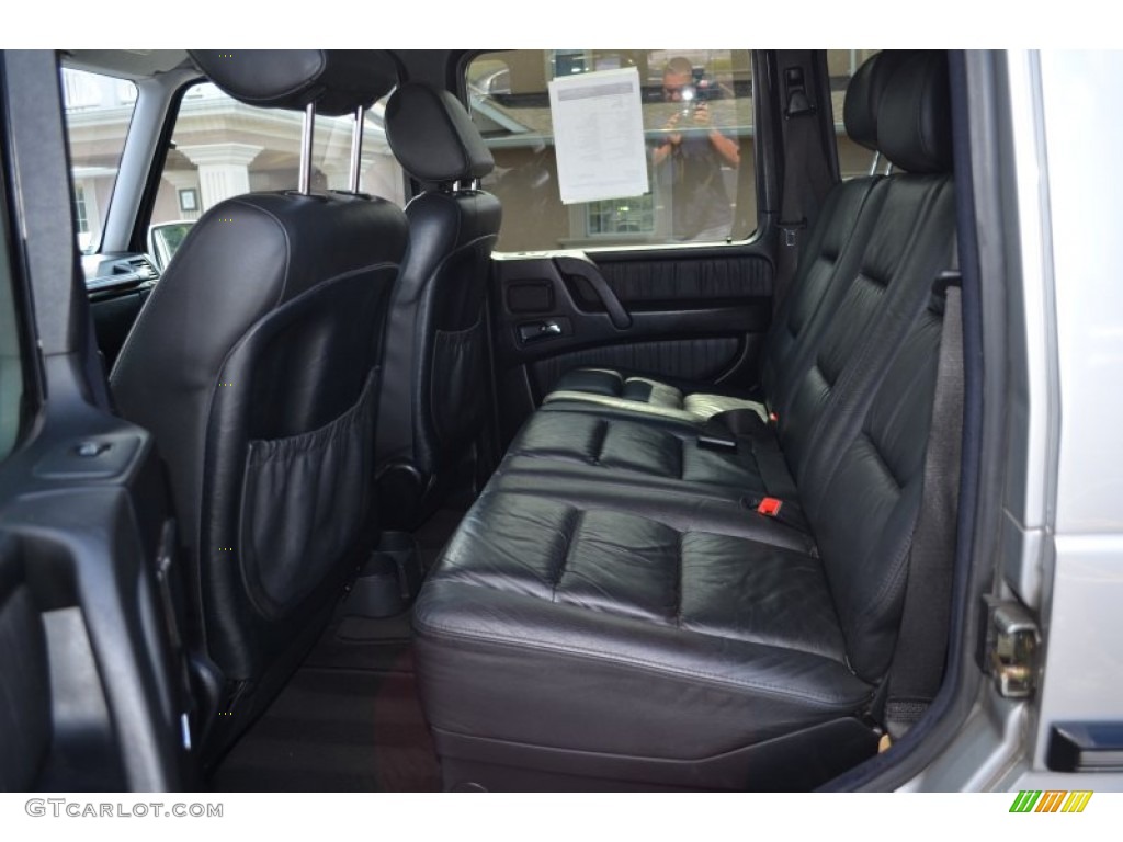 Black Interior 2004 Mercedes-Benz G 500 Photo #66289464