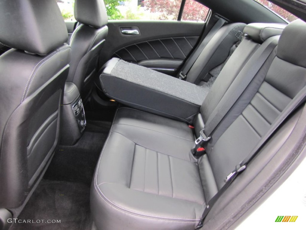 2011 Dodge Charger R/T Plus AWD Rear Seat Photo #66289479