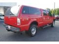 2006 Red Clearcoat Ford F250 Super Duty XLT FX4 Crew Cab 4x4  photo #3